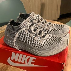NoBull Cool Grey Knit Runners Size 10
